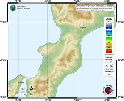 Mappa EMS - località