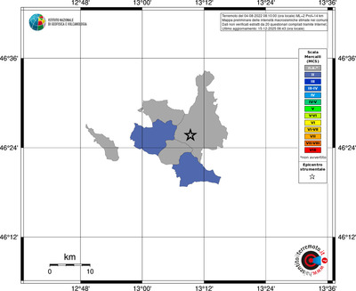 Mappa MCS - territori comuni