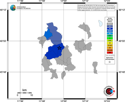 Mappa MCS - territori comuni