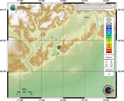 Mappa MCS - località