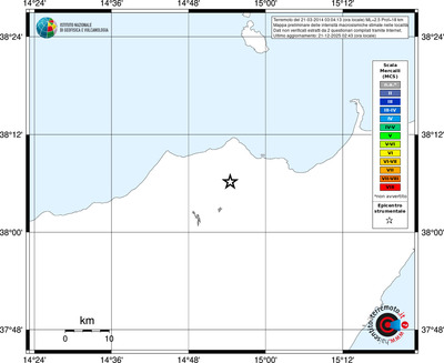 Mappa MCS - territori località