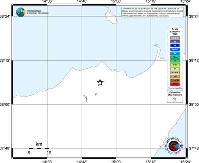 Mappa EMS - territori località