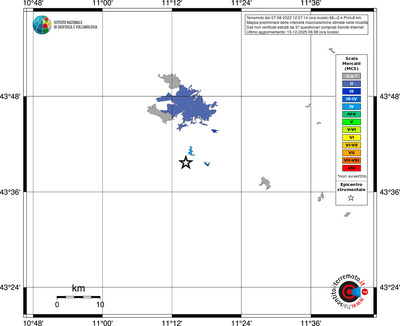 Mappa MCS - territori località