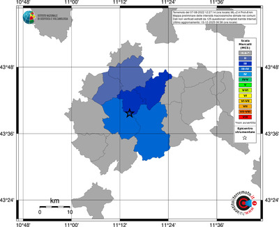 Mappa MCS - territori comuni
