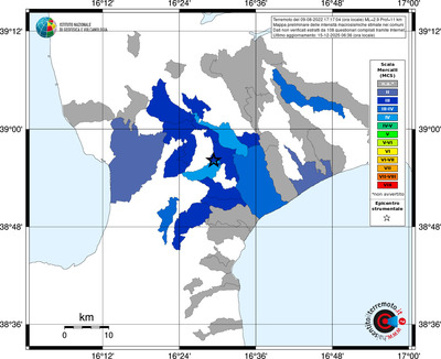Mappa MCS - territori comuni