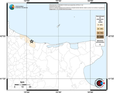 Mappa territorio comunale con almeno 3 questionari