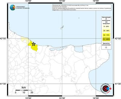 Mappa territorio comunale con almeno 3 questionari