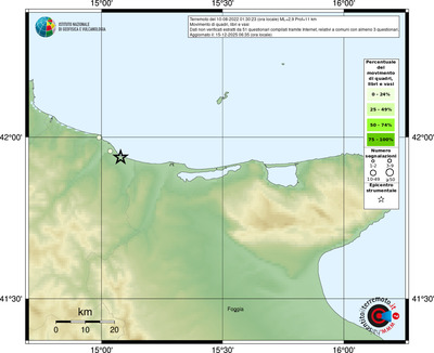 Mappa comuni con almeno 3 questionari