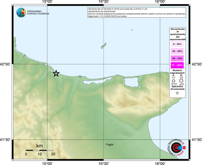 Mappa comuni con almeno 3 questionari