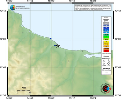 Mappa EMS - comuni