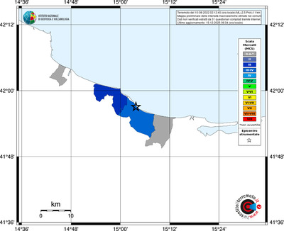 Mappa MCS - territori comuni