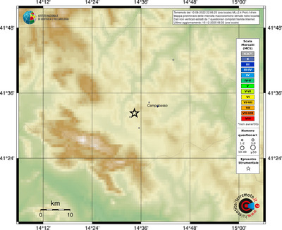 Mappa MCS - località