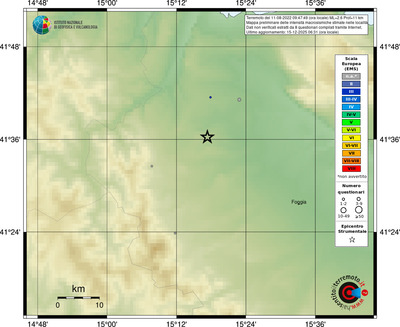 Mappa EMS - località
