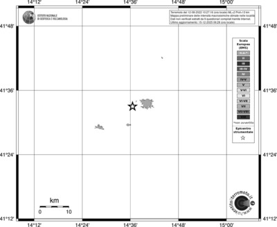 Mappa EMS - territori località