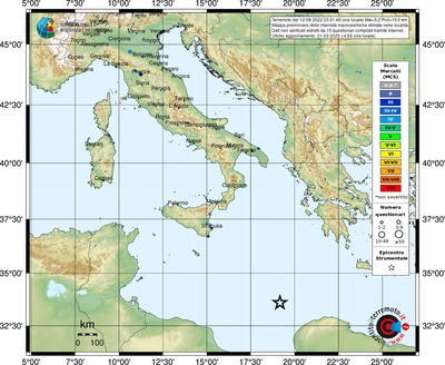 Mappa MCS - località