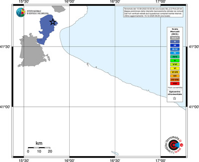 Mappa MCS - territori comuni
