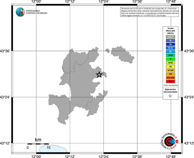 Mappa MCS - territori comuni