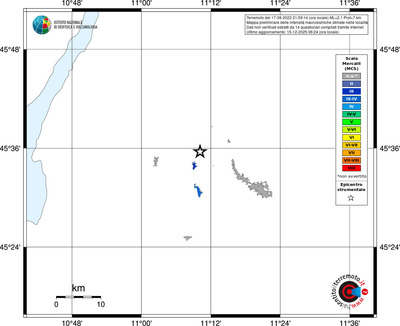 Mappa MCS - territori località