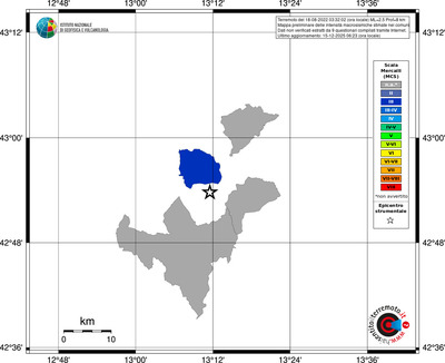 Mappa MCS - territori comuni