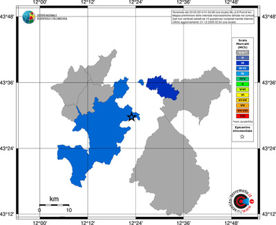 Mappa MCS - territori comuni
