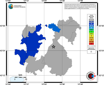 Mappa MCS - territori comuni