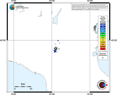 Mappa MCS - territori località