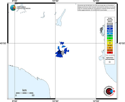 Mappa MCS - territori comuni