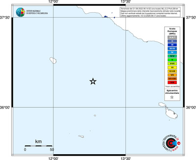 Mappa EMS - territori località