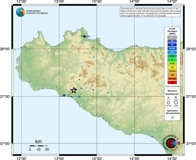 Mappa EMS - località