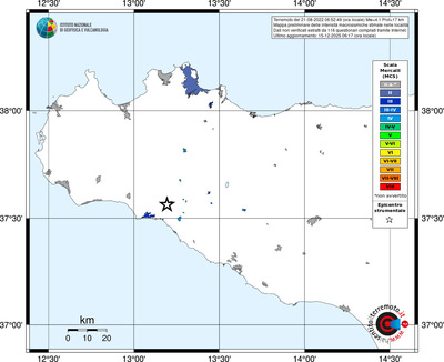 Mappa MCS - territori località