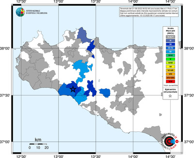 Mappa MCS - territori comuni
