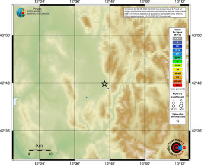 Mappa EMS - località