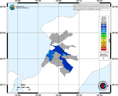 Mappa MCS - territori comuni