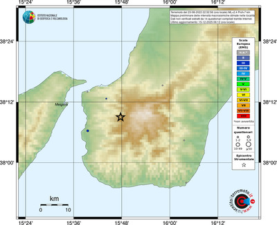 Mappa EMS - località