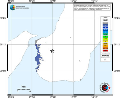 Mappa MCS - territori località