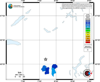 Mappa MCS - territori comuni
