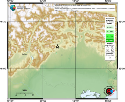 Mappa comuni con almeno 3 questionari