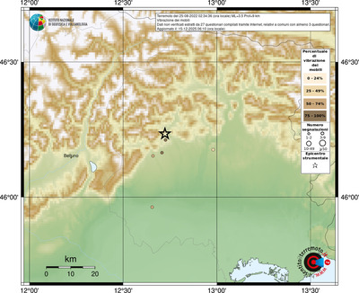 Mappa comuni con almeno 3 questionari