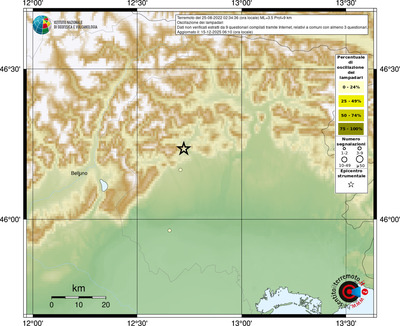 Mappa comuni con almeno 3 questionari