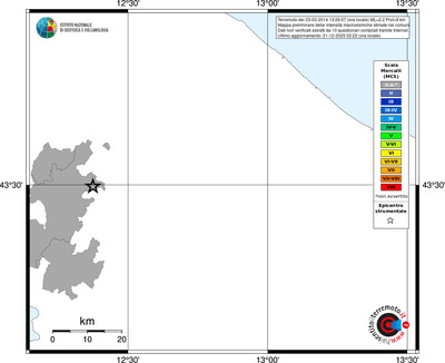 Mappa MCS - territori comuni