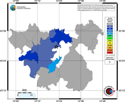 Mappa MCS - territori comuni