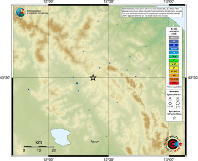 Mappa MCS - località