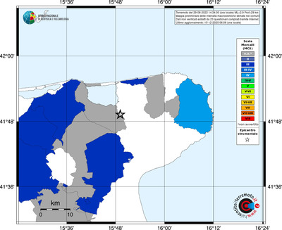 Mappa MCS - territori comuni