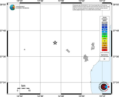 Mappa EMS - territori località