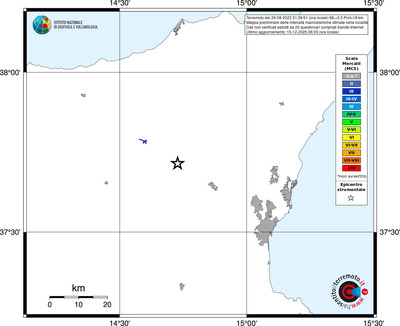 Mappa MCS - territori località