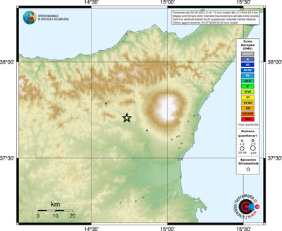 Mappa EMS - località