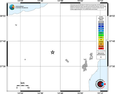 Mappa MCS - territori località