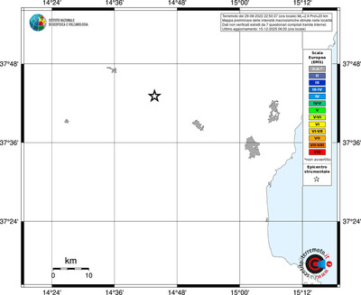 Mappa EMS - territori località