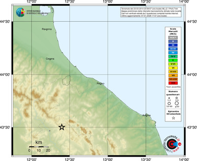 Mappa MCS - località