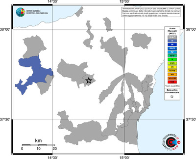 Mappa MCS - territori comuni